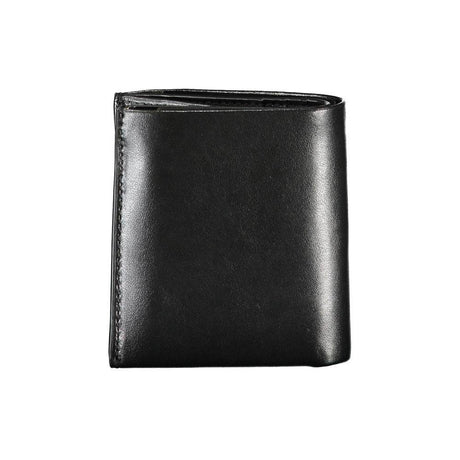 Calvin Klein Sleek Black Leather RFID Wallet - Hilstor