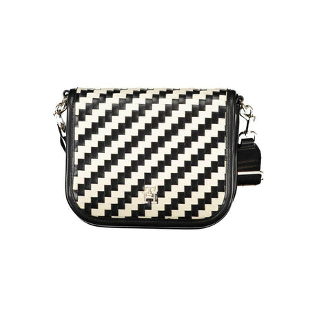 Tommy Hilfiger Black Polyester Handbag - Hilstor