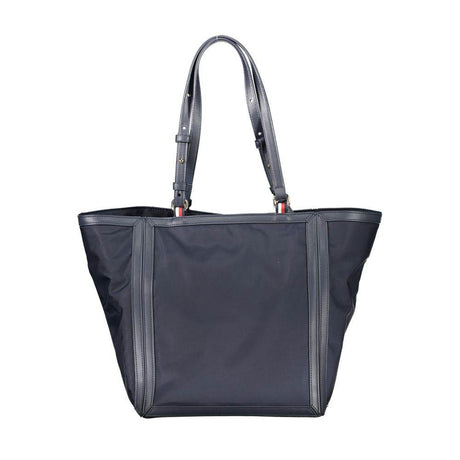 Tommy Hilfiger Blue Polyester Handbag - Hilstor