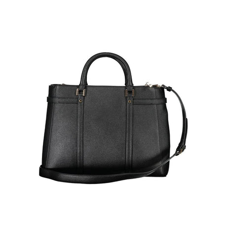 Guess Jeans Black Polyethylene Handbag - Hilstor