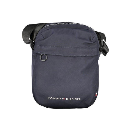 Tommy Hilfiger Blue Polyester Shoulder Bag - Hilstor