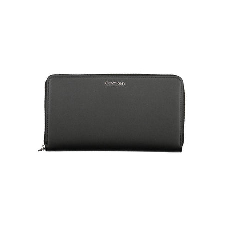 Calvin Klein Black Polyester Wallet - Hilstor