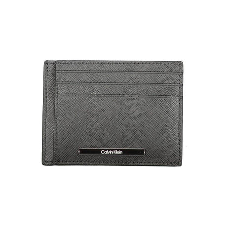 Calvin Klein Black Leather Wallet - Hilstor