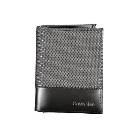 Calvin Klein Black Leather Wallet - Hilstor
