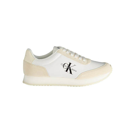 Calvin Klein Beige Polyester Sneaker - Hilstor