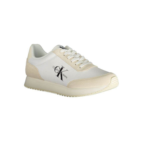 Calvin Klein Beige Polyester Sneaker - Hilstor