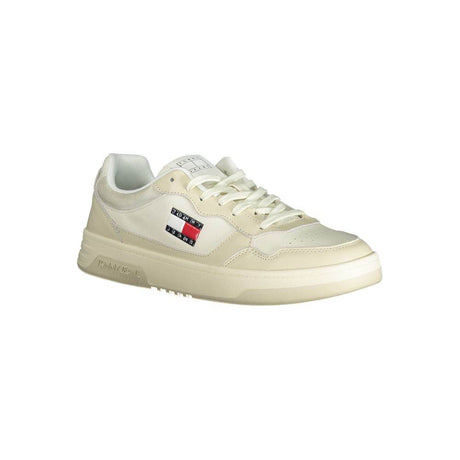 Tommy Hilfiger Beige Polyethylene Men Sneaker - Hilstor