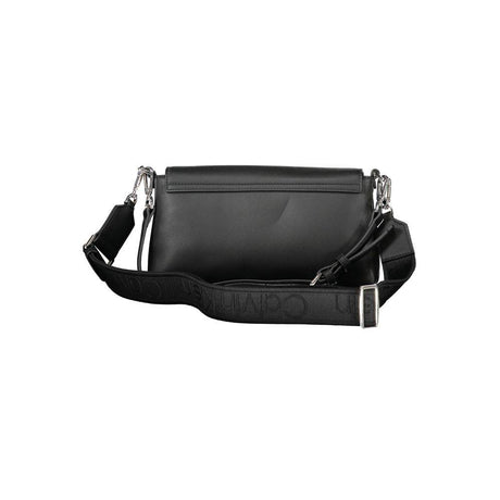 Calvin Klein Black Polyester Women Handbag - Hilstor