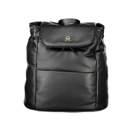 Tommy Hilfiger Black Polyester Women Backpack - Hilstor