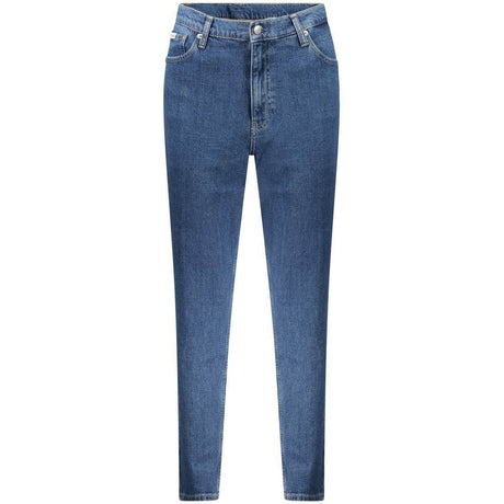 Calvin Klein Blue Cotton Women Jeans - Hilstor