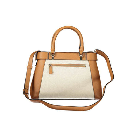 Guess Jeans Brown Cotton Women Handbag - Hilstor