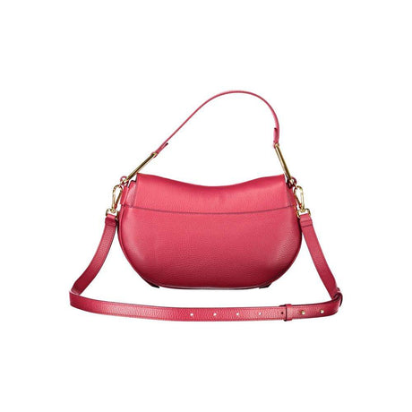 Coccinelle Red Leather Women Handbag - Hilstor