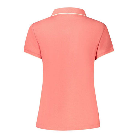 North Sails Pink Cotton Women Polo Shirt - Hilstor
