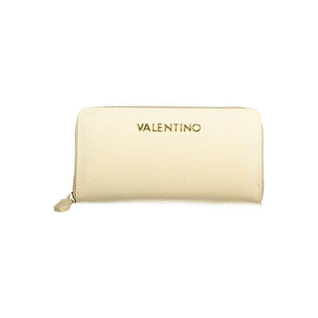 Mario Valentino Beige Polyethylene Wallet - Hilstor