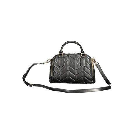 Mario Valentino Black Polyethylene Women Handbag - Hilstor