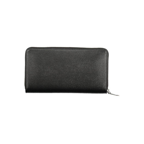 Calvin Klein Black Polyethylene Women Wallet - Hilstor