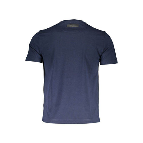 Plein Sport Blue Cotton Men T-Shirt - Hilstor