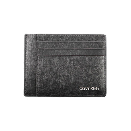 Calvin Klein Black Polyester Men Wallet - Hilstor