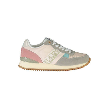 Napapijri Pink Polyester Women Sneaker - Hilstor