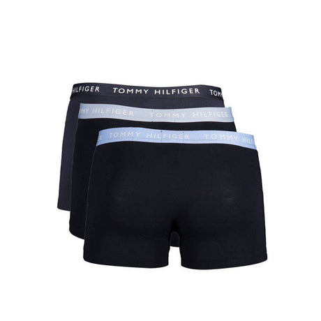 Tommy Hilfiger Black Cotton Men Boxer Trio Pack - Hilstor