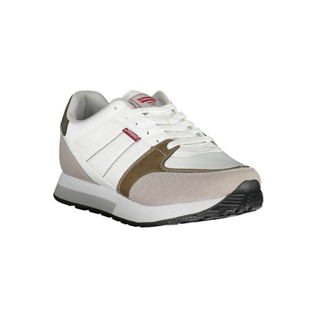 Carrera White Polyester Men Sneaker - Hilstor