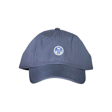 North Sails Blue Cotton Men Cap - Hilstor