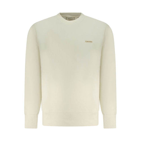 Calvin Klein Beige Cotton Men Sweater - Hilstor