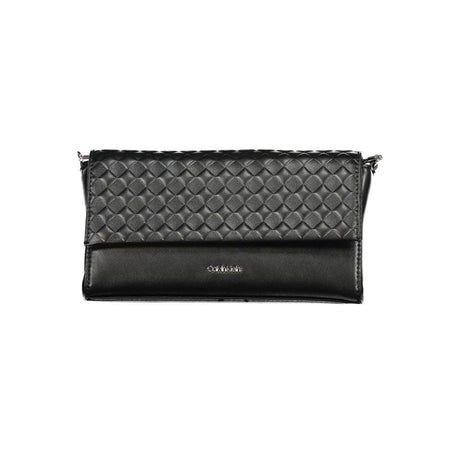 Calvin Klein Black Polyester Handbag - Hilstor