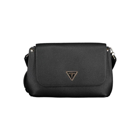 Guess Jeans Black Polyethylene Handbag - Hilstor