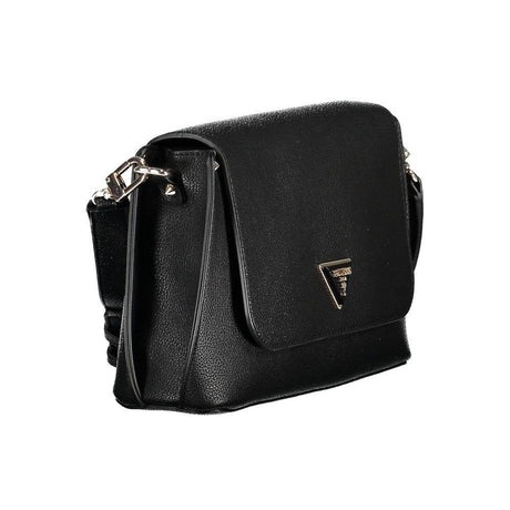 Guess Jeans Black Polyethylene Handbag - Hilstor