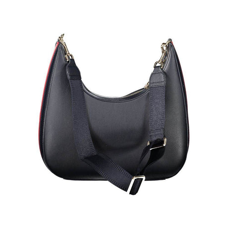 Tommy Hilfiger Blue Polyester Handbag - Hilstor