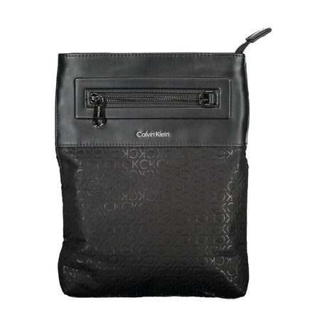Calvin Klein Eco-Conscious Sleek Black Shoulder Bag - Hilstor