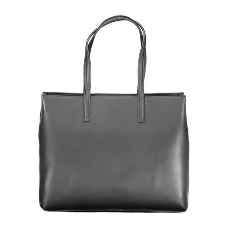 Calvin Klein Black Polyester Women Handbag - Hilstor