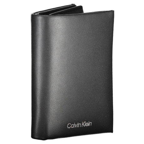Calvin Klein Black Leather Men Wallet - Hilstor