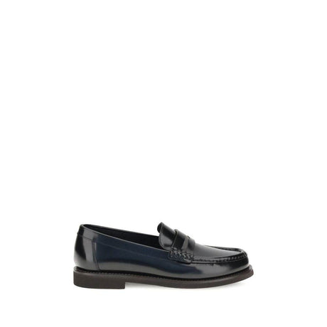 Brunello Cucinelli Leather Loafers - Hilstor