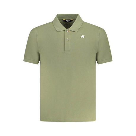 K-WAY Green Cotton Polo Shirt - Hilstor