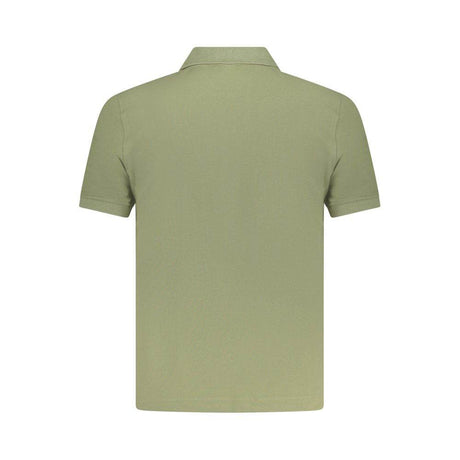 K-WAY Green Cotton Polo Shirt - Hilstor