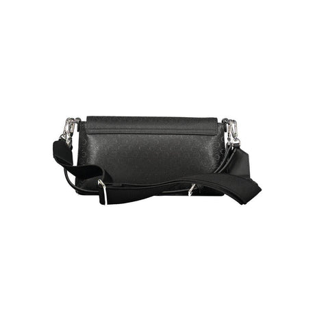 Calvin Klein Black Polyester Women Handbag - Hilstor