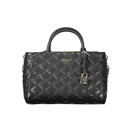 Guess Jeans Black Polyethylene Women Handbag - Hilstor