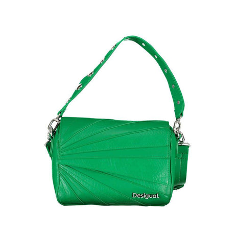 Desigual Green Polyethylene Handbag - Hilstor