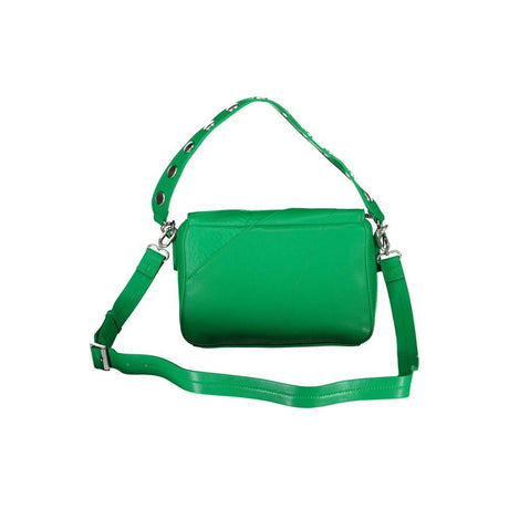 Desigual Green Polyethylene Handbag - Hilstor