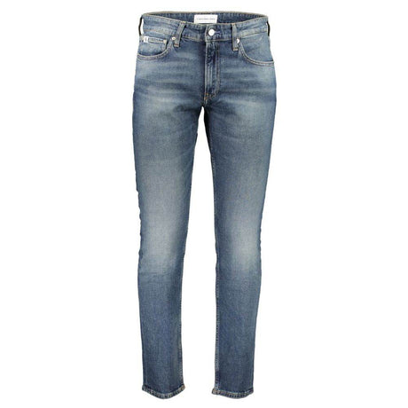 Calvin Klein Blue Cotton Men Jeans - Hilstor