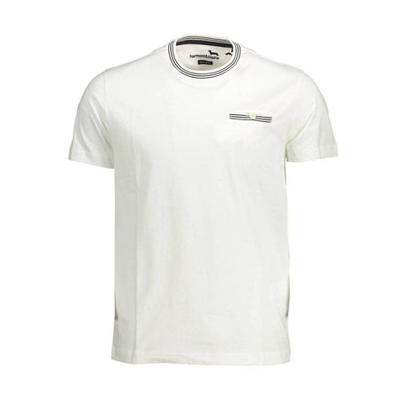 Harmont & Blaine White Cotton Men T-Shirt - Hilstor