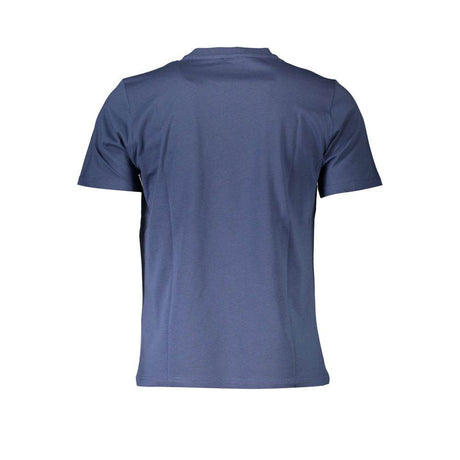 North Sails Blue Cotton Men T-Shirt - Hilstor