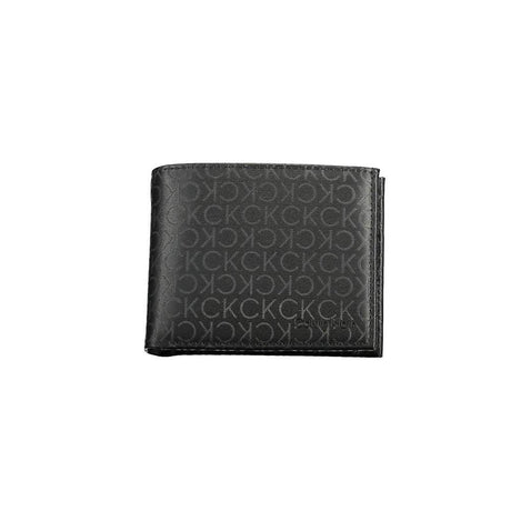 Calvin Klein Black Polyester Men Wallet - Hilstor