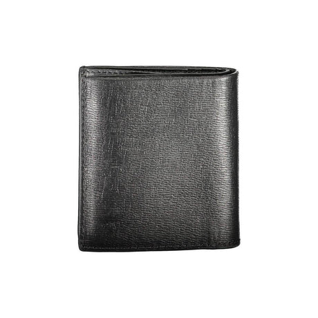 Calvin Klein Black Leather Men Wallet - Hilstor