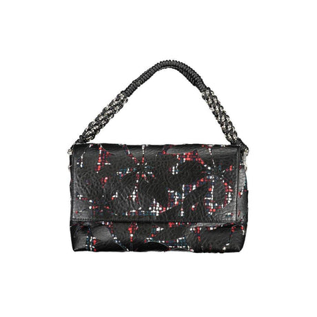 Desigual Black Polyethylene Handbag - Hilstor