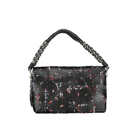 Desigual Black Polyethylene Handbag - Hilstor