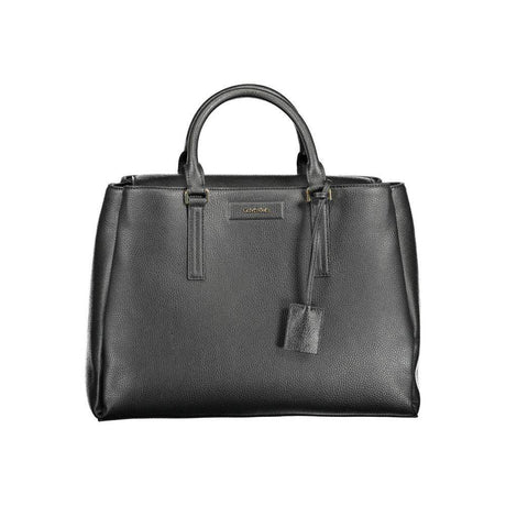 Calvin Klein Black Recycled Polyester Women Handbag - Hilstor