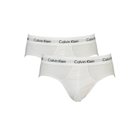 Calvin Klein White Cotton Underwear - Hilstor
